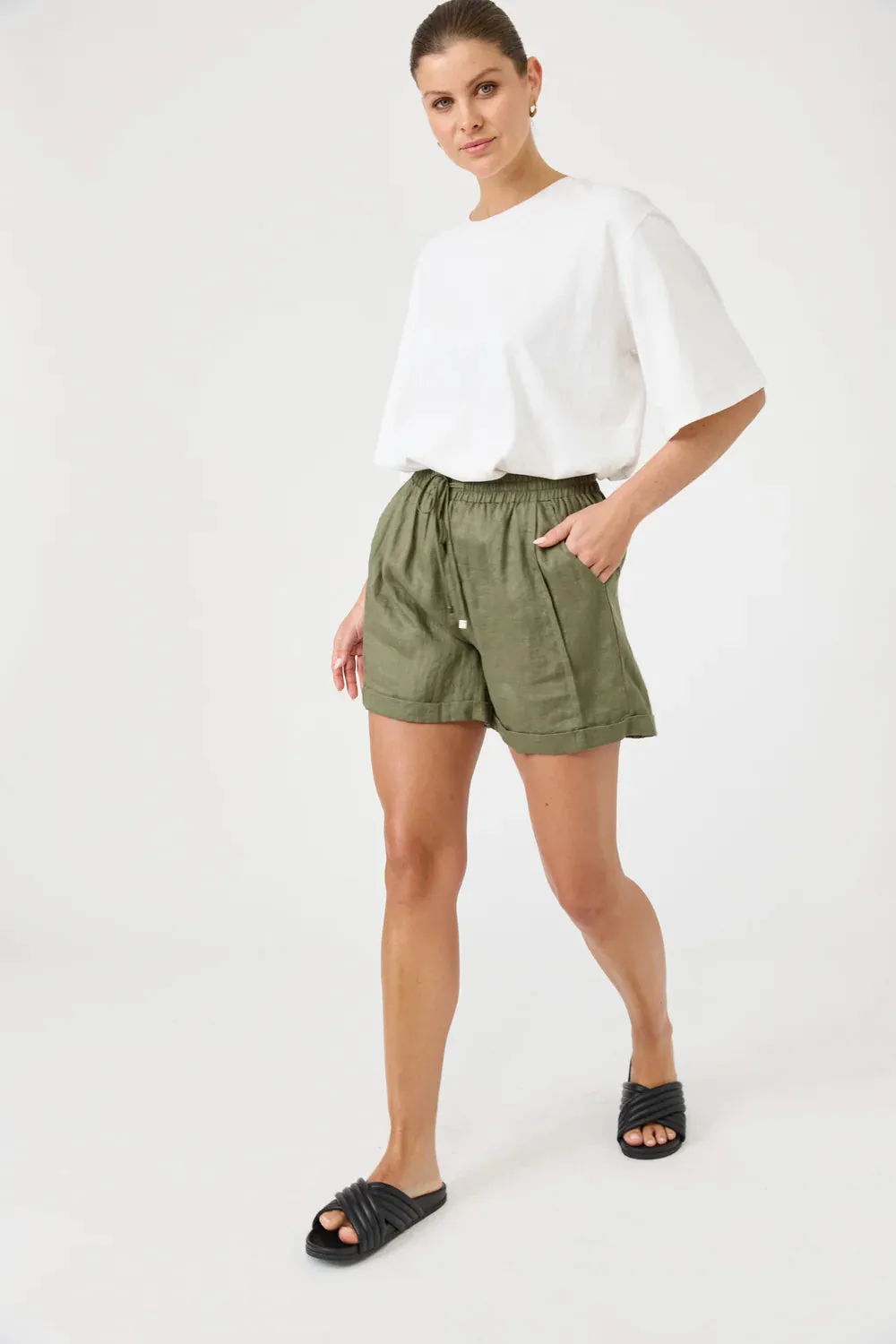Studio Short - Khaki