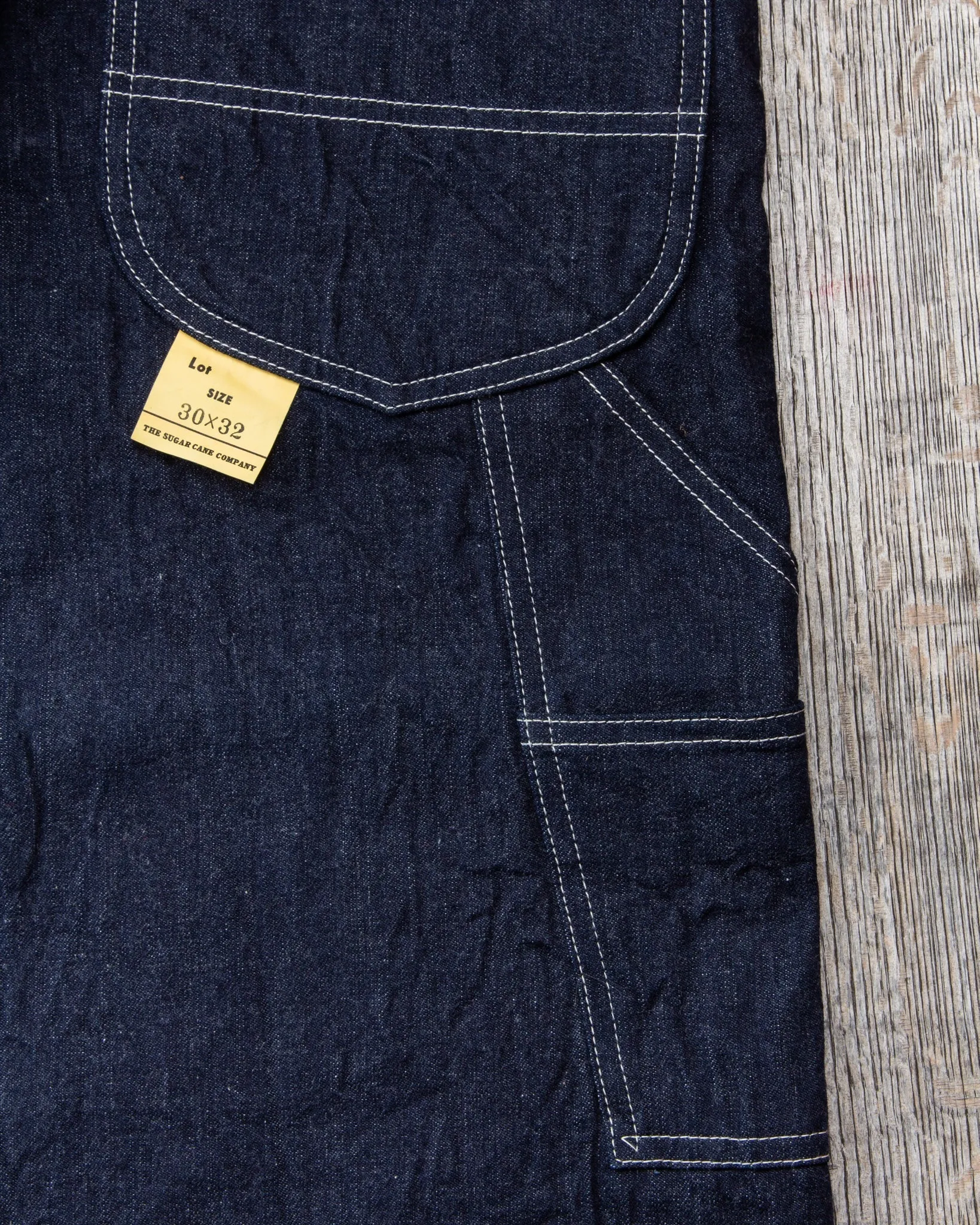 Sugar Cane & Co. 11oz. Blue Denim Work Pants SC41822
