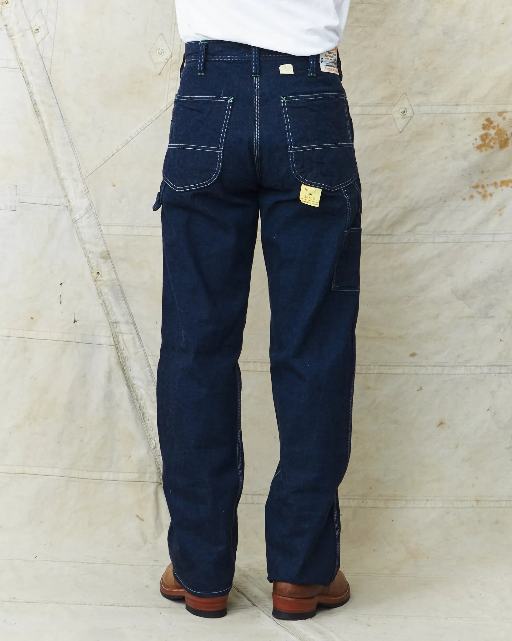 Sugar Cane & Co. 11oz. Blue Denim Work Pants SC41822