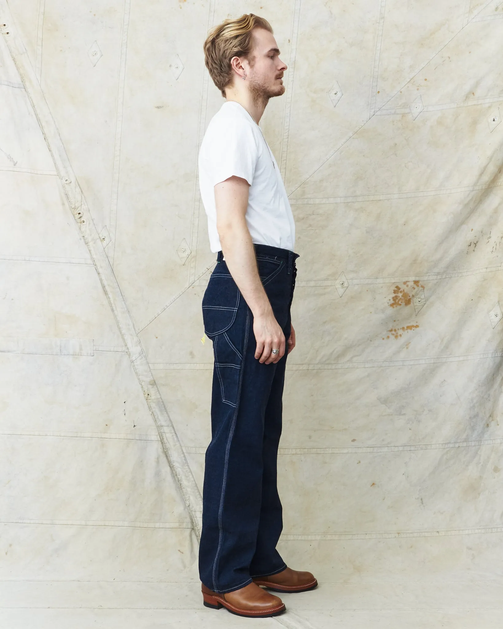 Sugar Cane & Co. 11oz. Blue Denim Work Pants SC41822