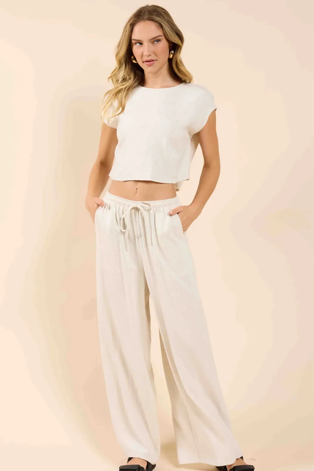 SUGARLOAF ELASTIC WAIST PANTS