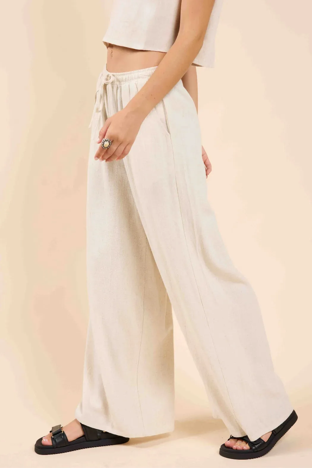 SUGARLOAF ELASTIC WAIST PANTS