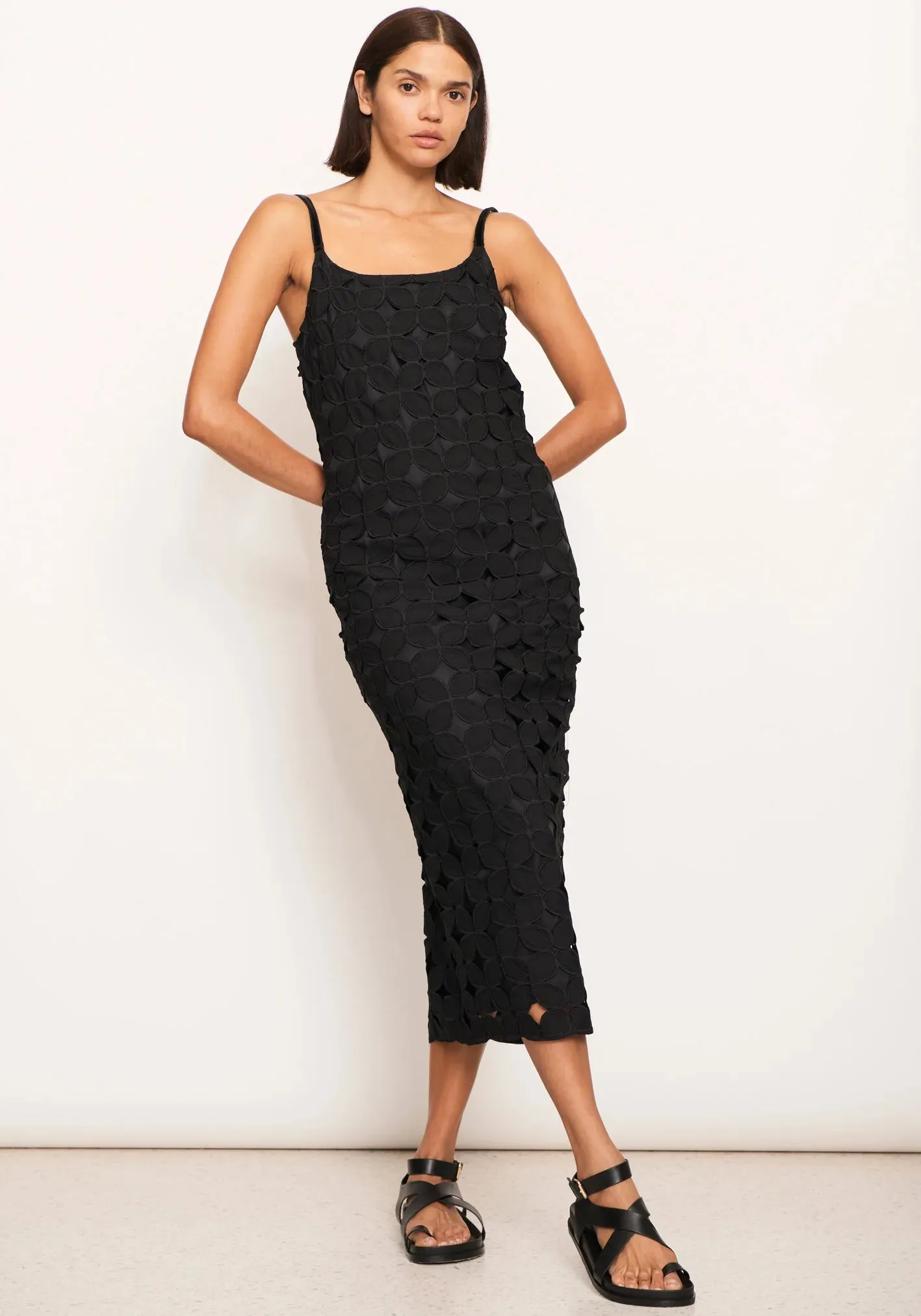 Sumi Lace Dress - Black Lace