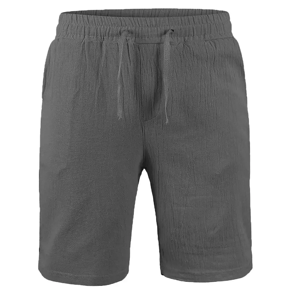 Summer Cotton Linen Shorts