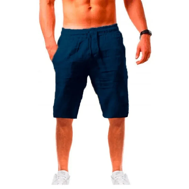 Summer Cotton Linen Shorts