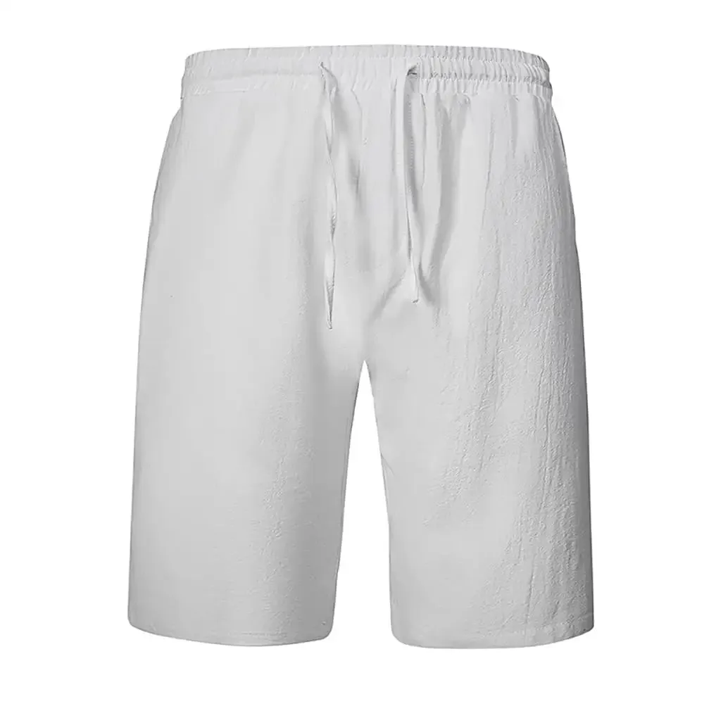 Summer Cotton Linen Shorts