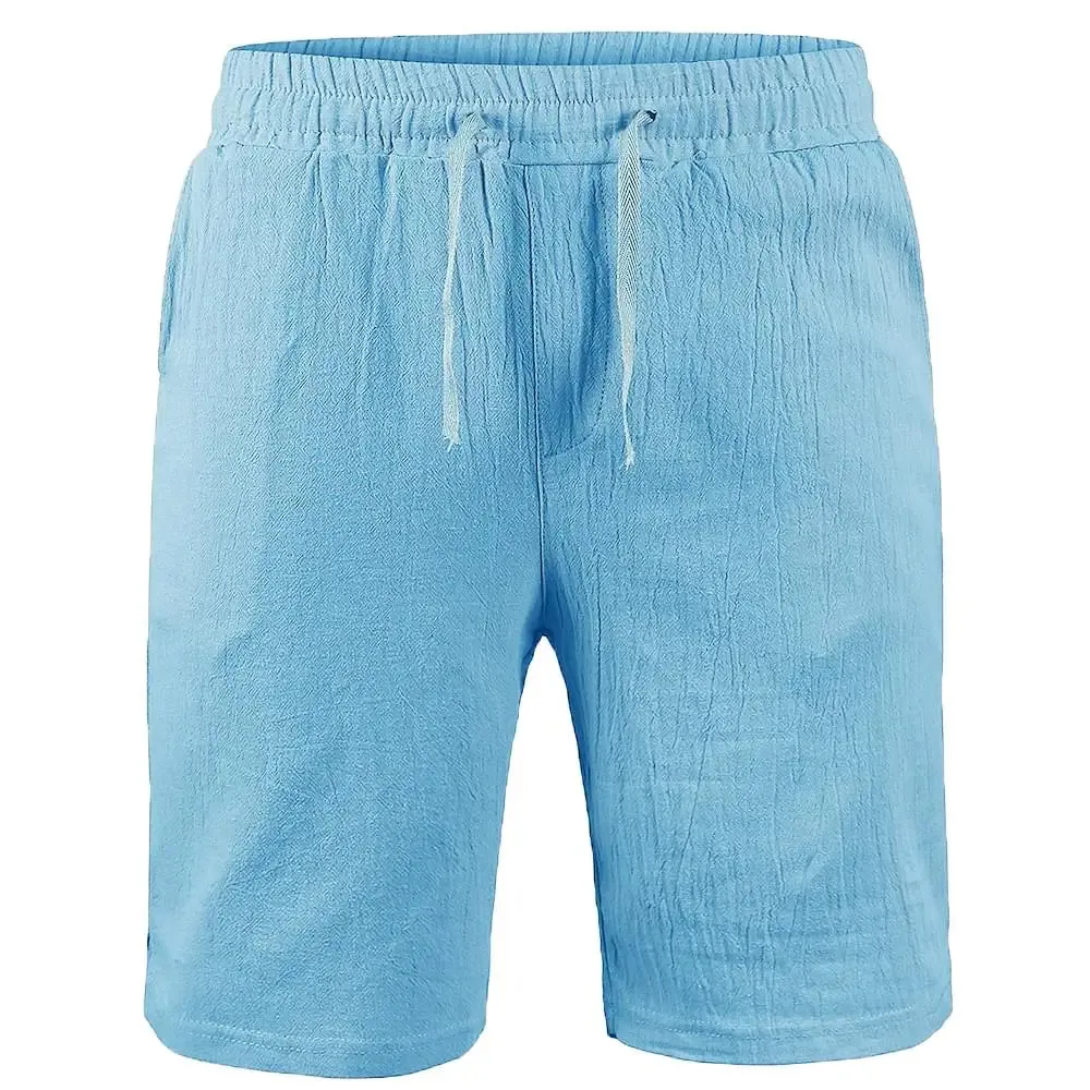 Summer Cotton Linen Shorts