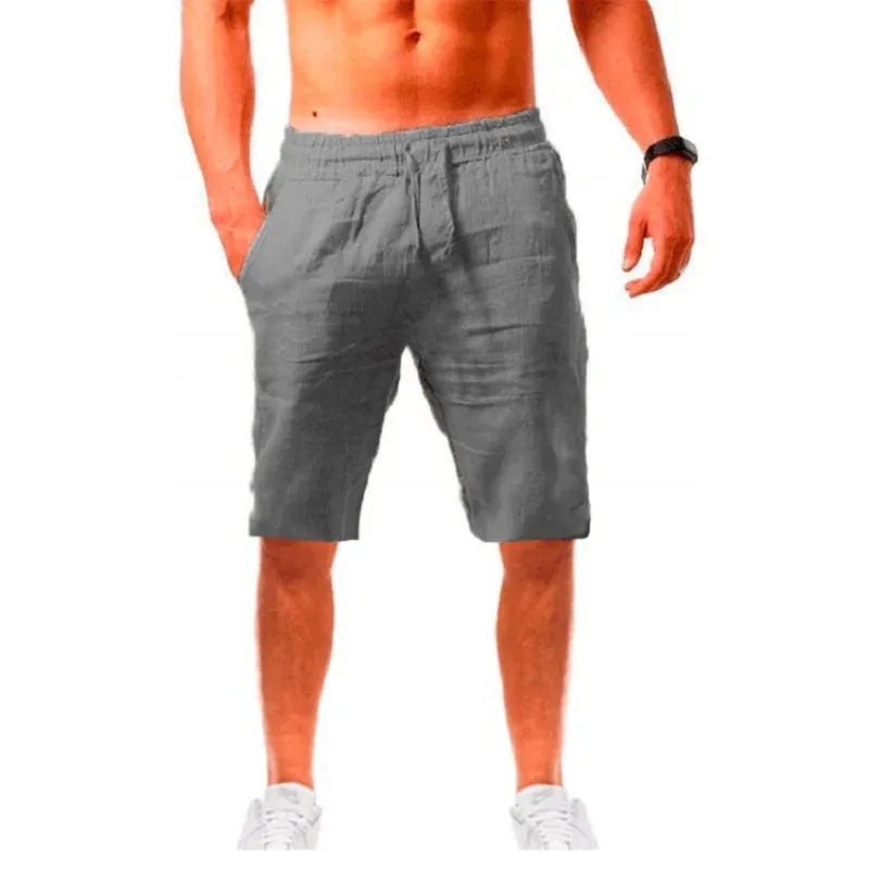 Summer Cotton Linen Shorts