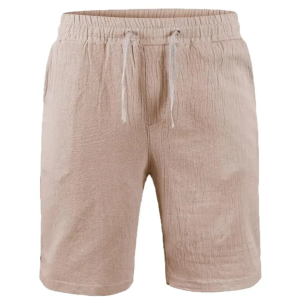 Summer Cotton Linen Shorts
