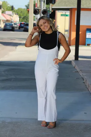 Summer Time Flare Overalls