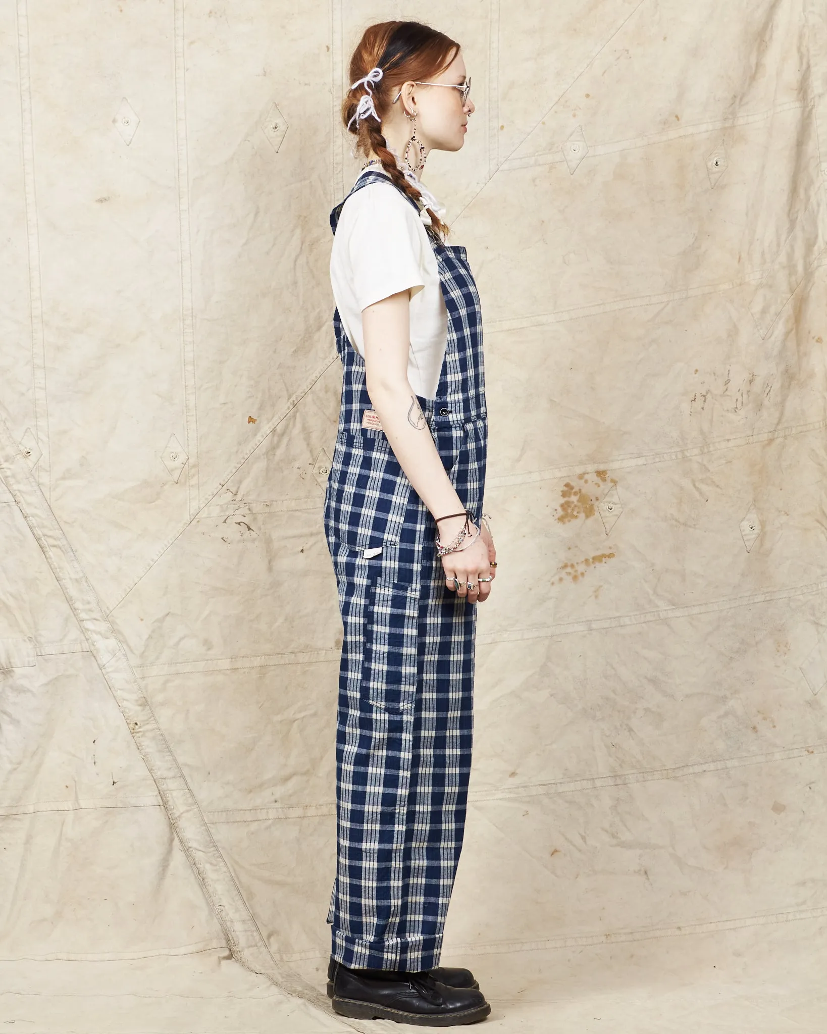 Sun Surf Sailor Moku Products Palaka Check Overalls SS42368