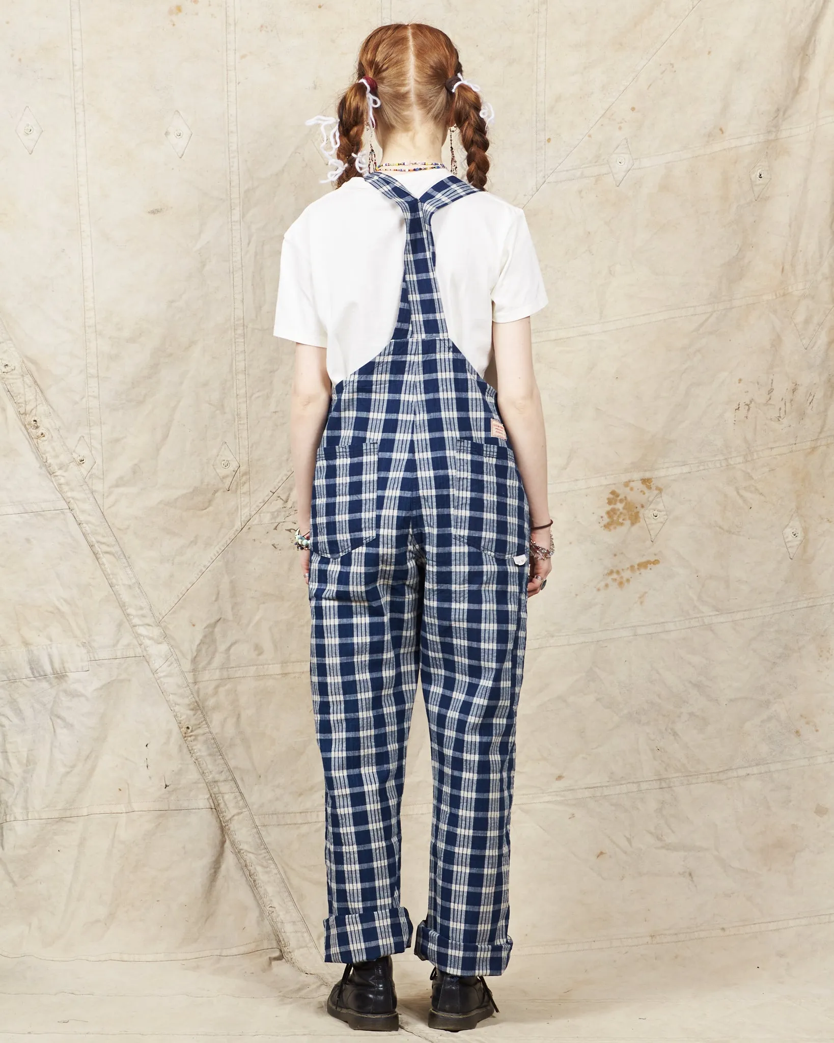 Sun Surf Sailor Moku Products Palaka Check Overalls SS42368