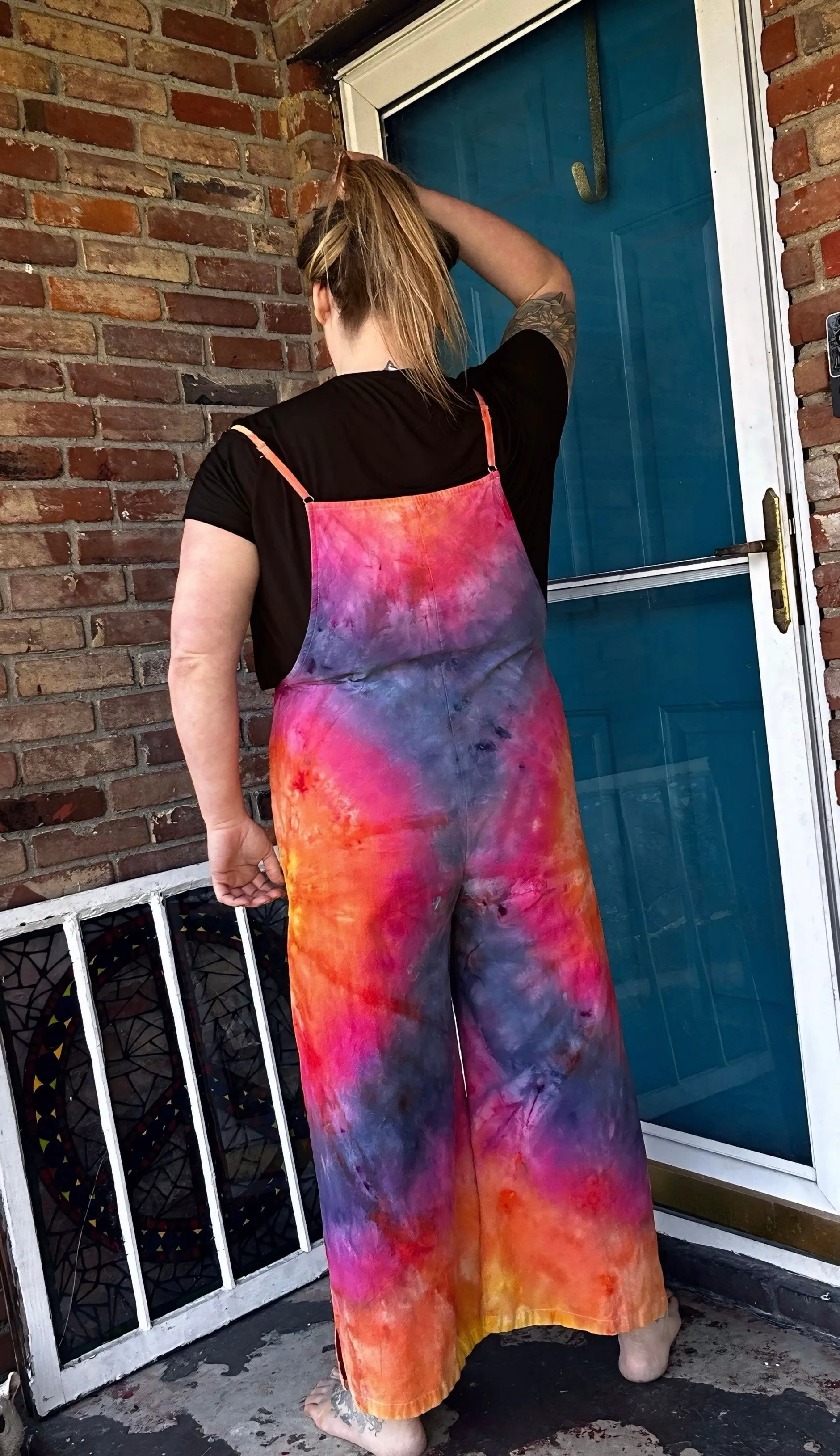Sunset Cotton Bib Overalls