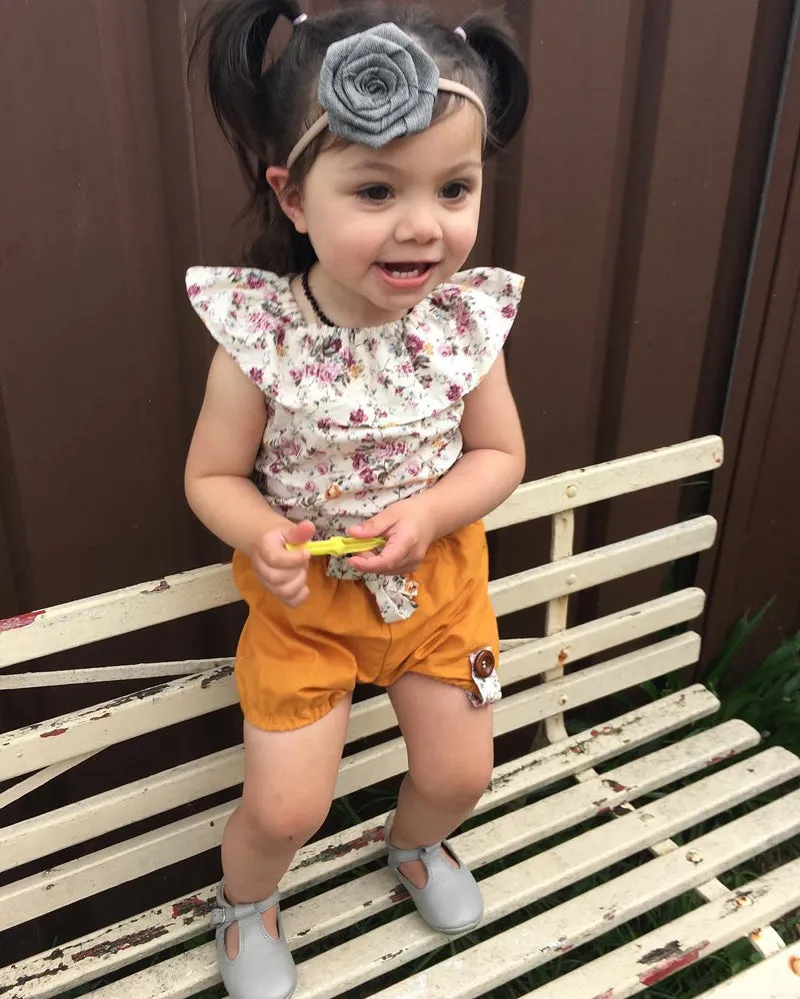 Sweet Darling Floral Top Shorts