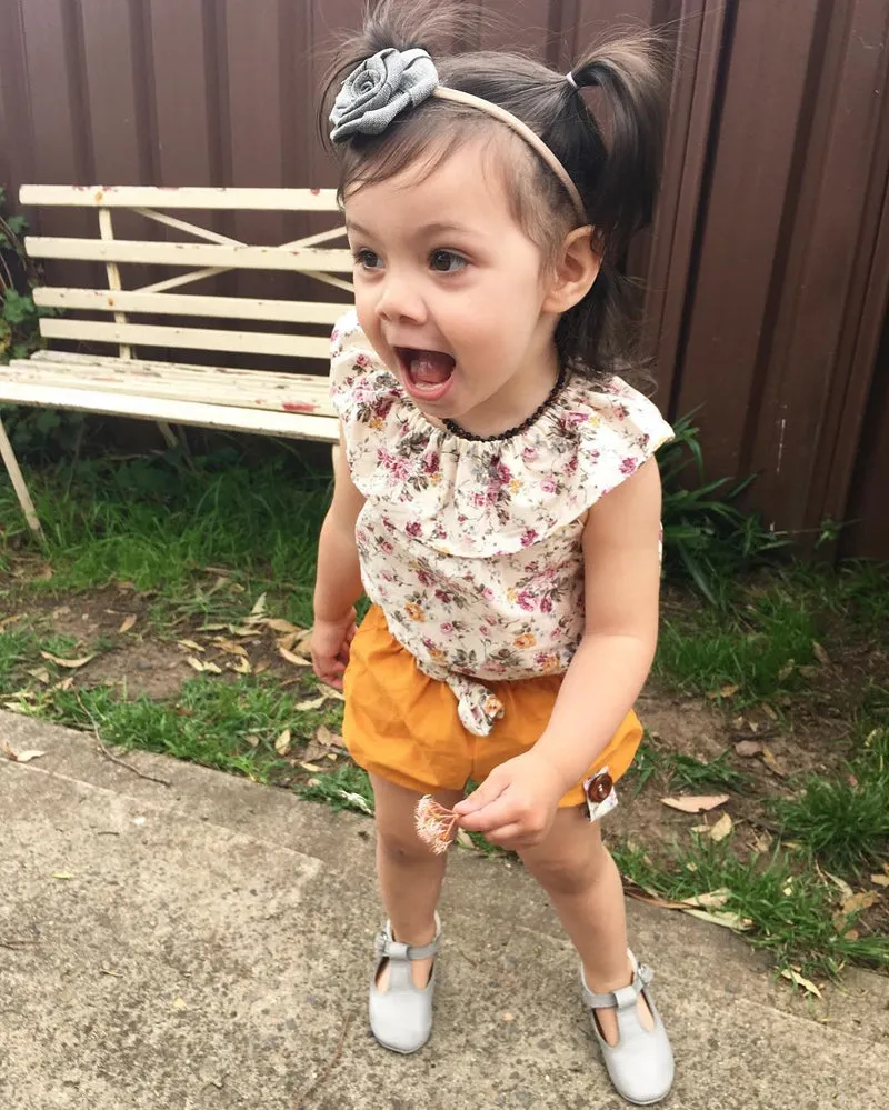 Sweet Darling Floral Top Shorts