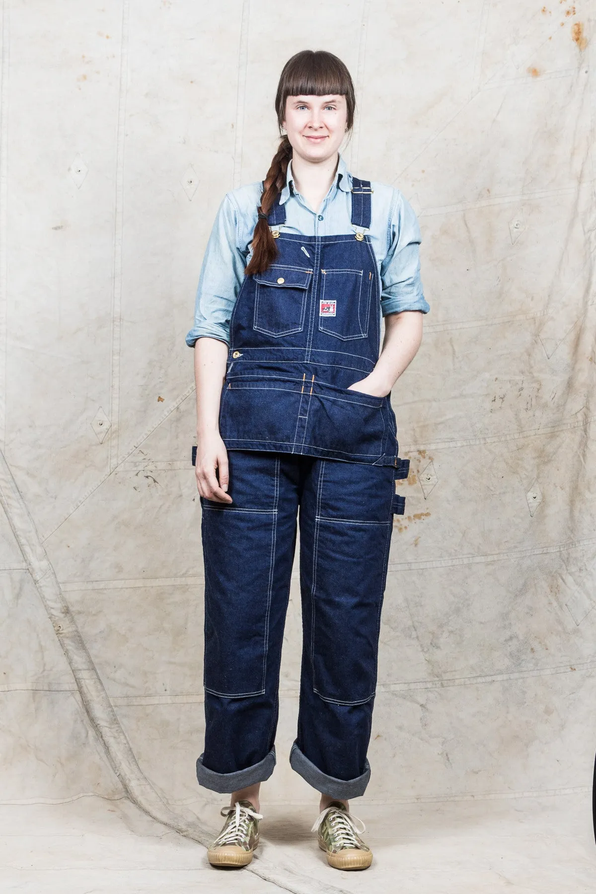 TCB Handyman Overall Indigo