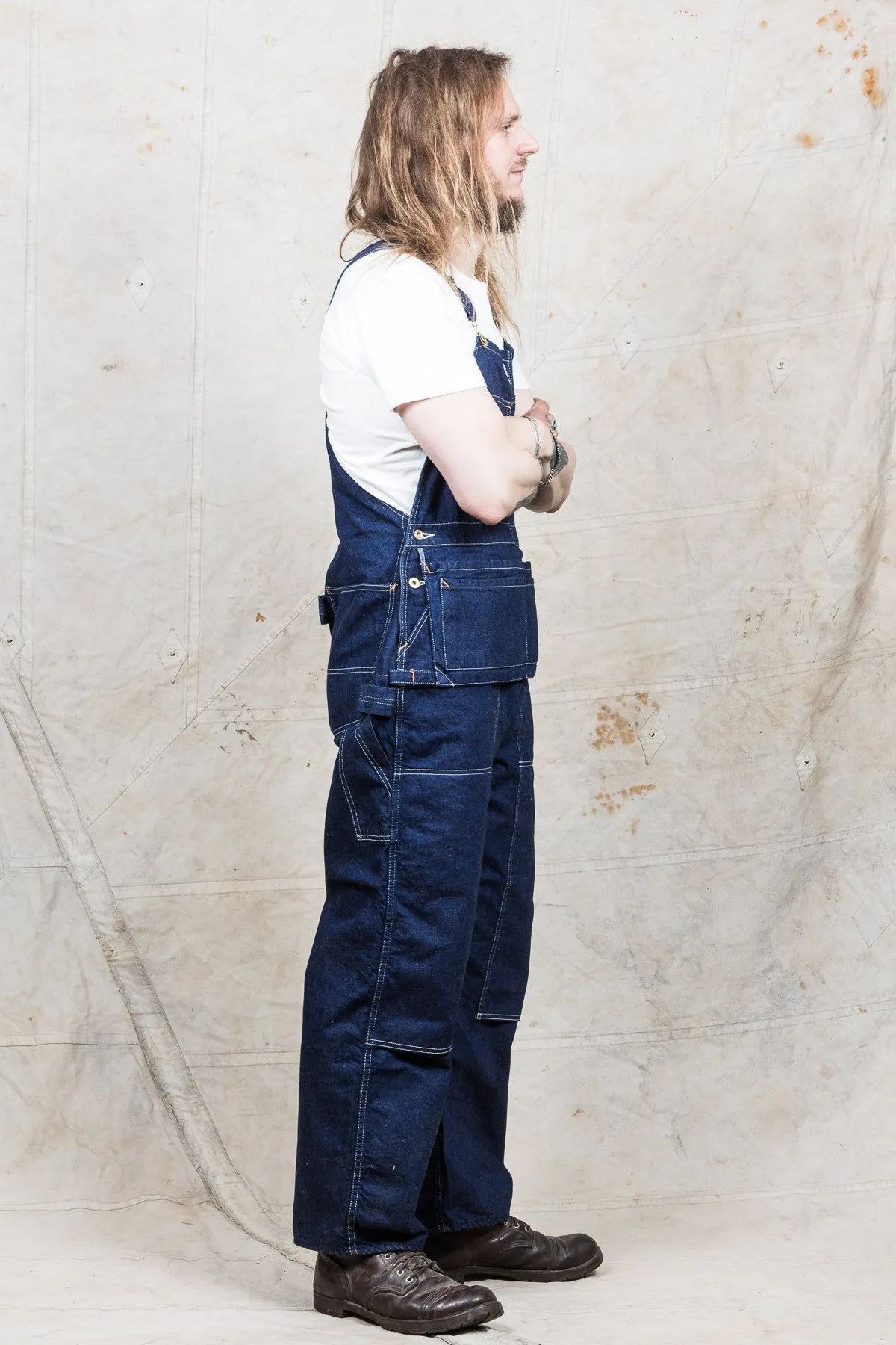 TCB Handyman Overall Indigo