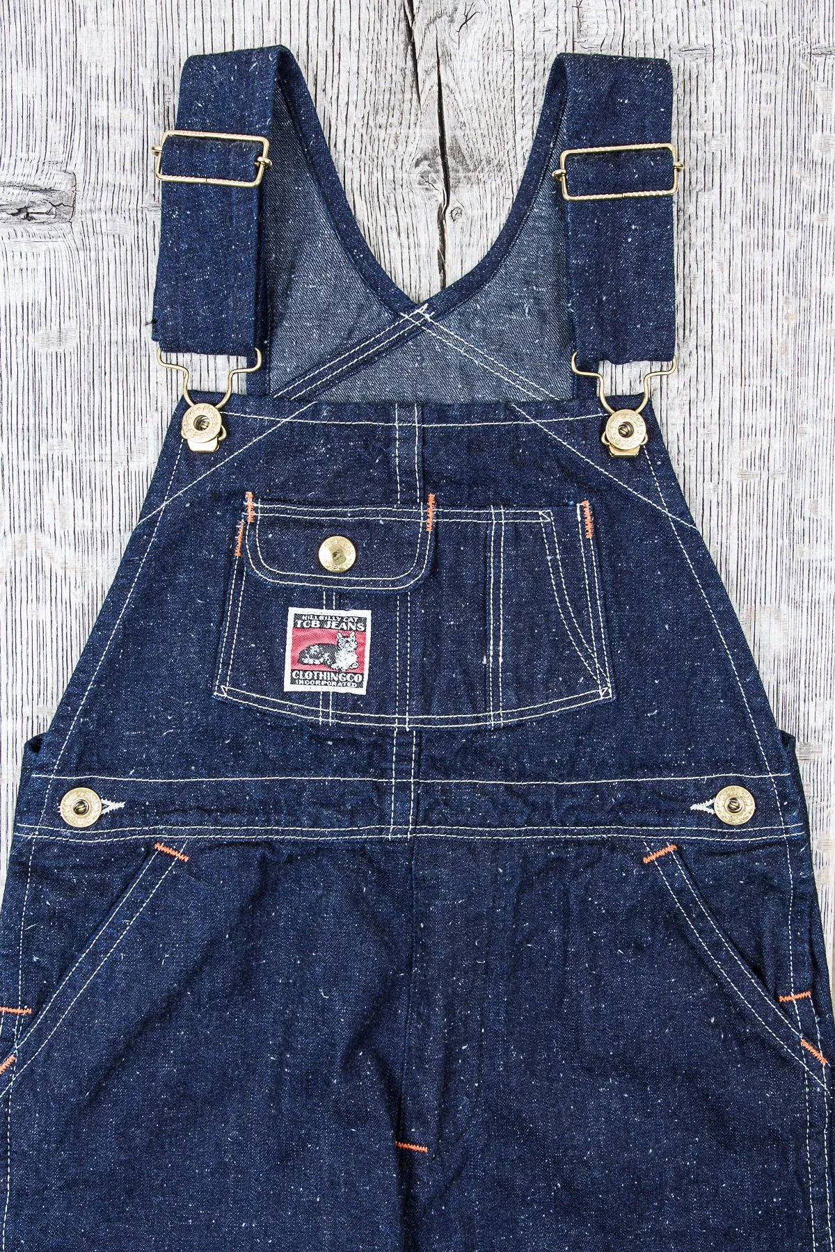 TCB Jeans Kids Wrecking Crew Denim Overall