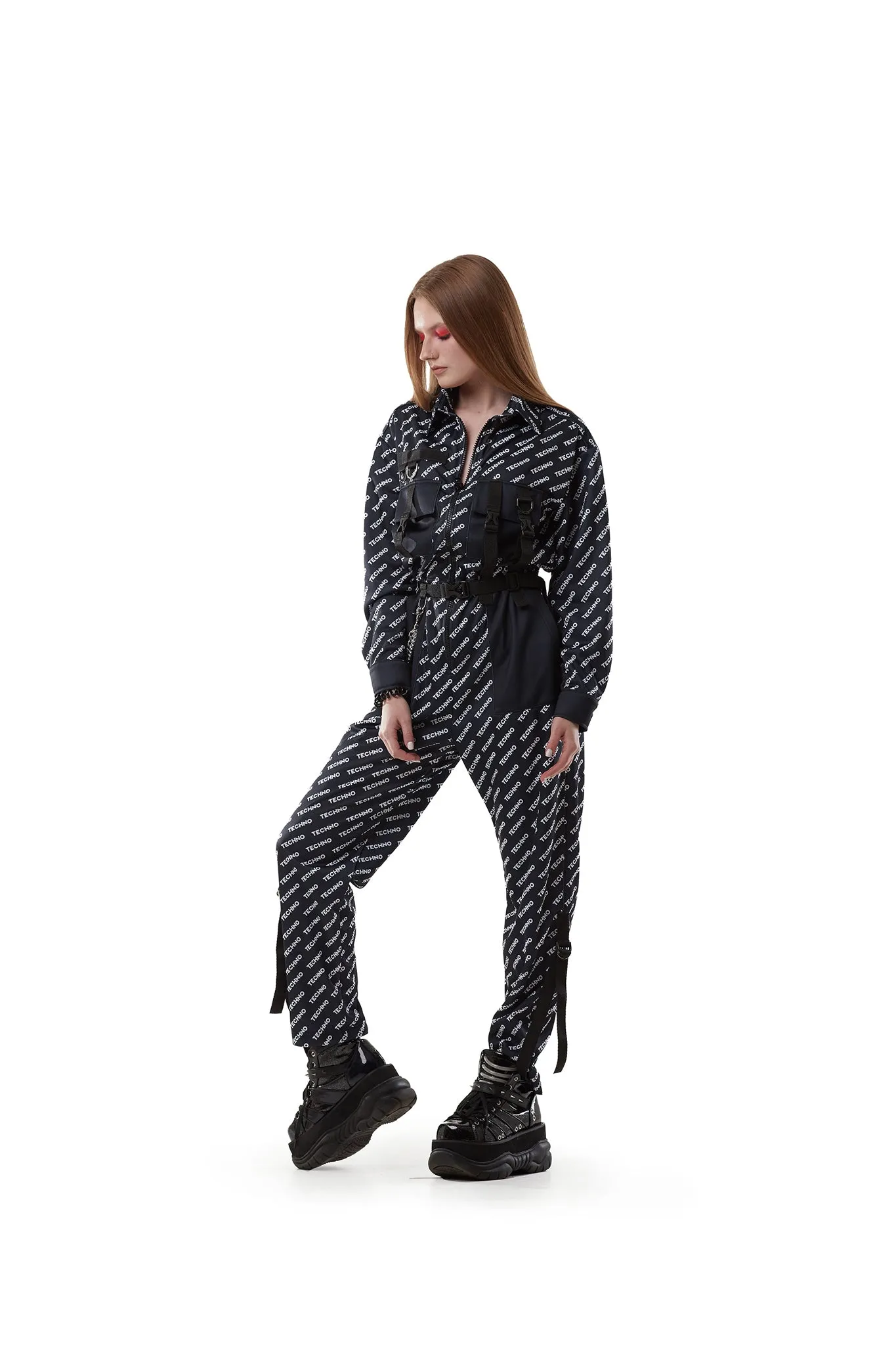 Techno cargo overalls