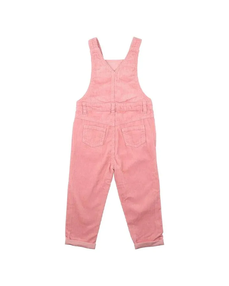Thea Embroidered Cord Overalls