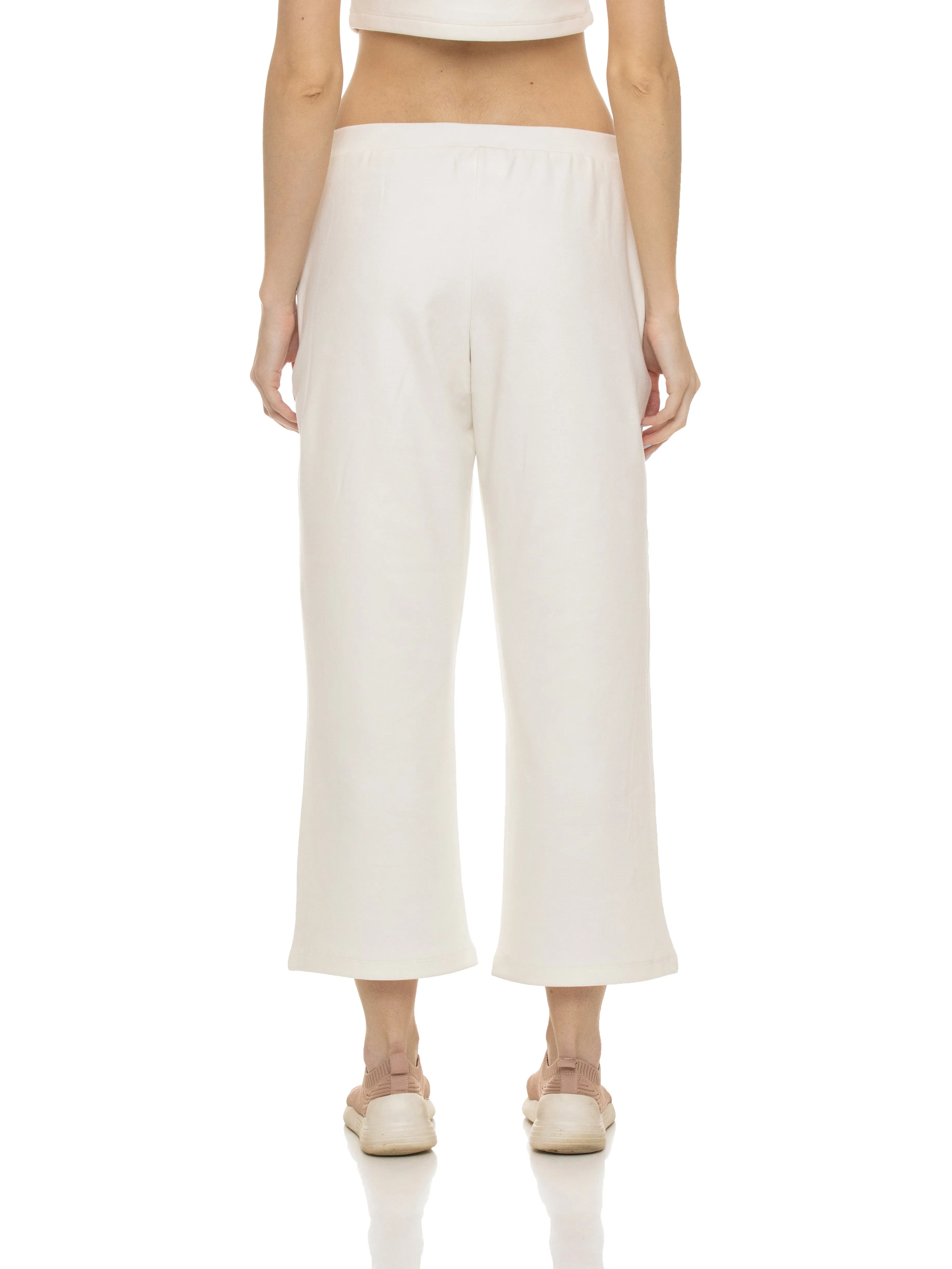 TOP STITCHED JERSY CULOTTES