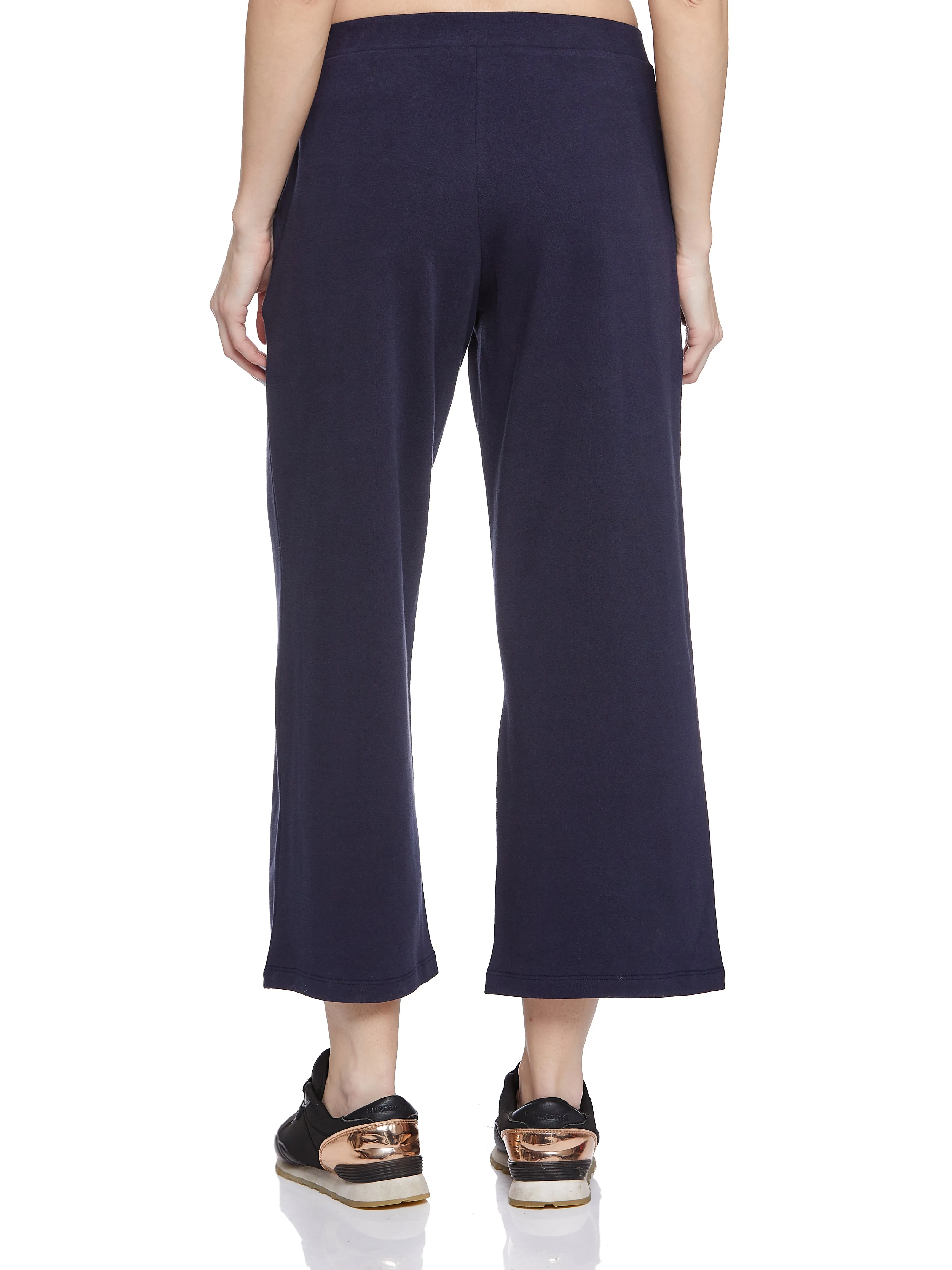 TOP STITCHED JERSY CULOTTES
