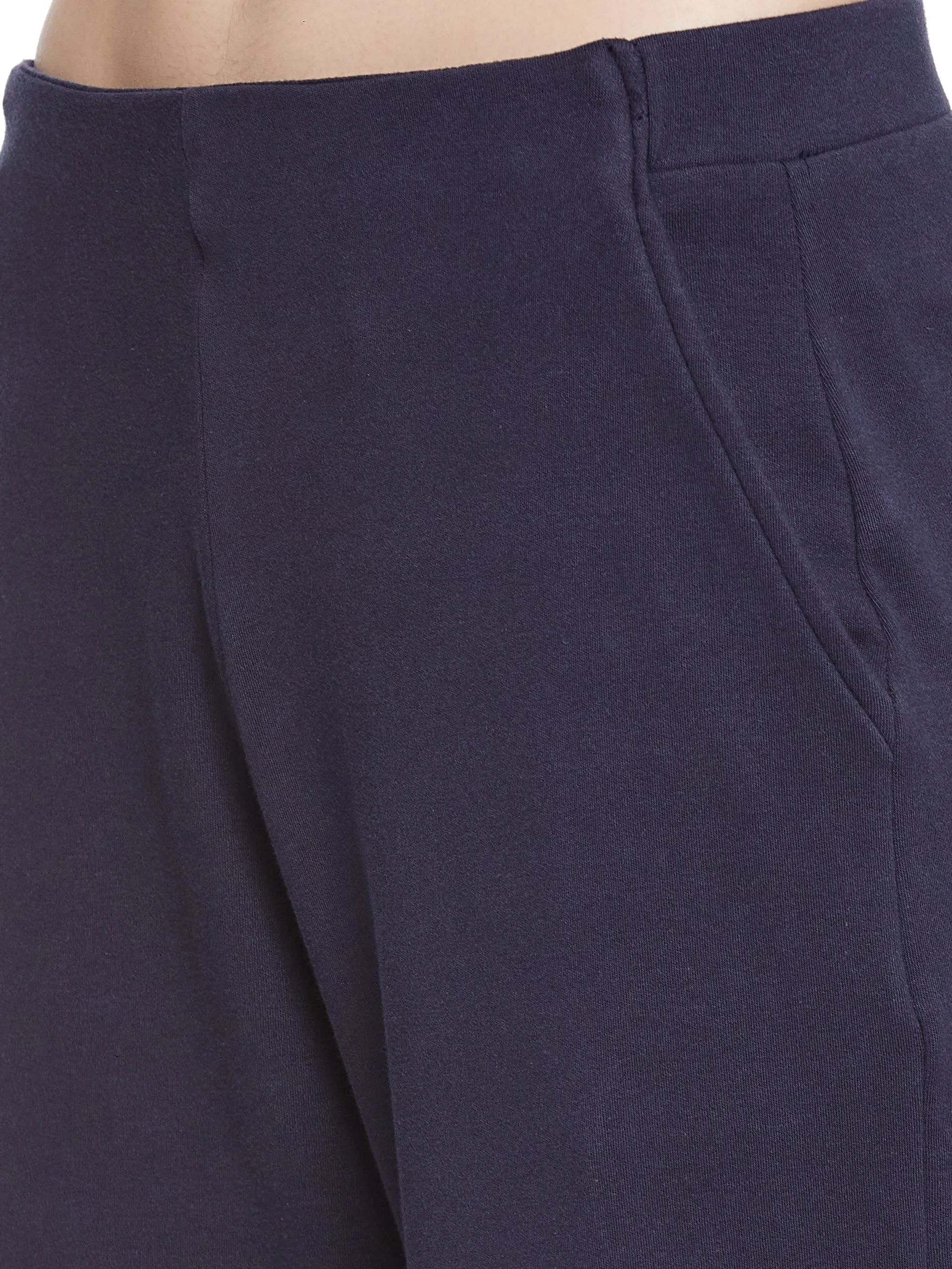 TOP STITCHED JERSY CULOTTES