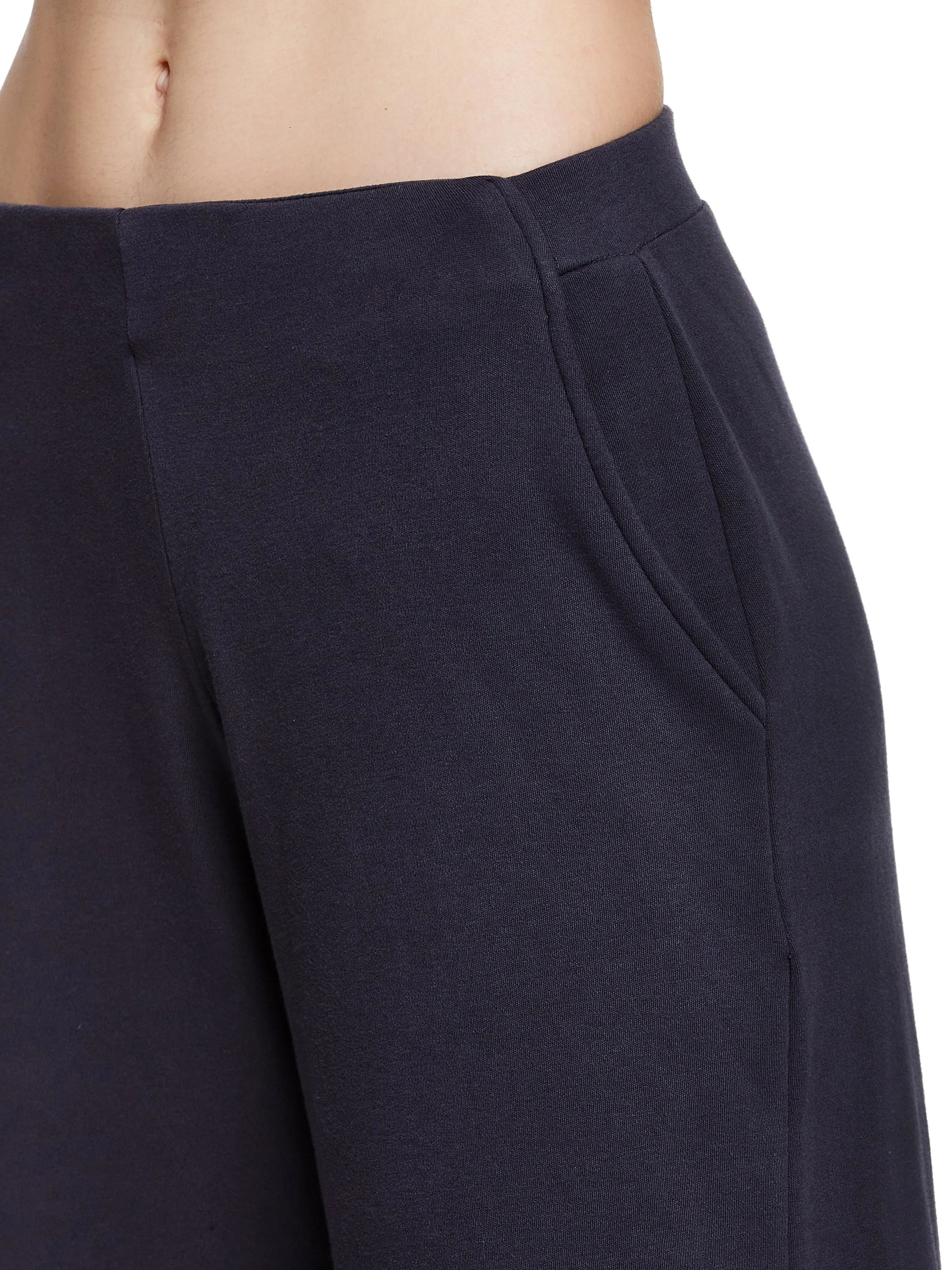 TOP STITCHED JERSY CULOTTES