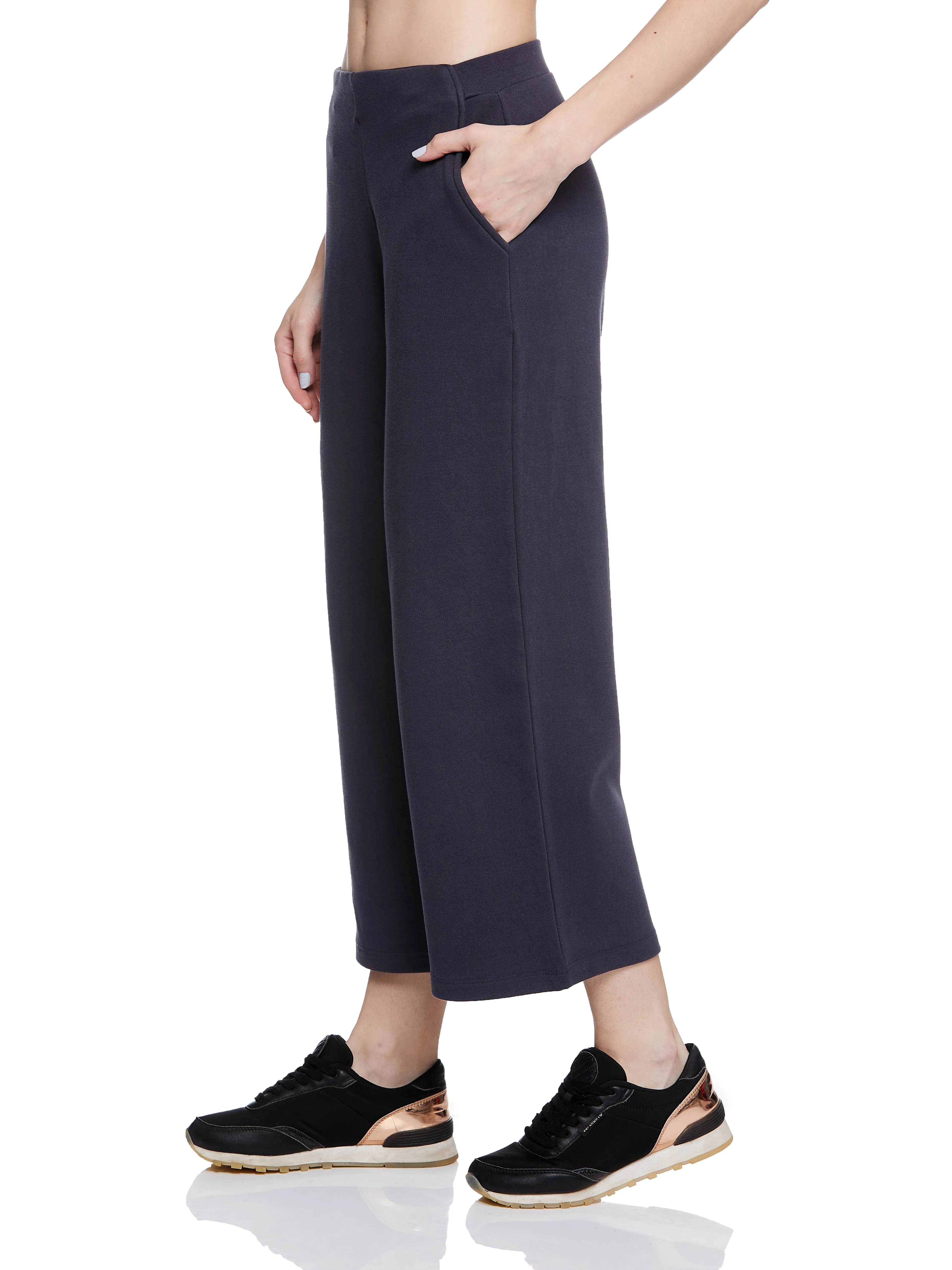 TOP STITCHED JERSY CULOTTES