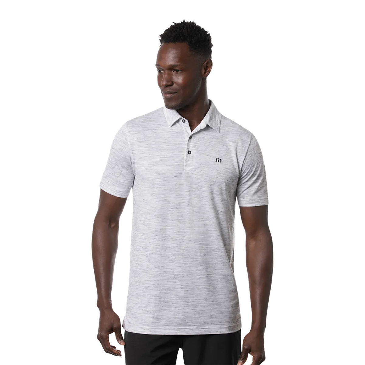 TRAVIS MATHEW MENS LAKE LOUISE POLO - WHITE