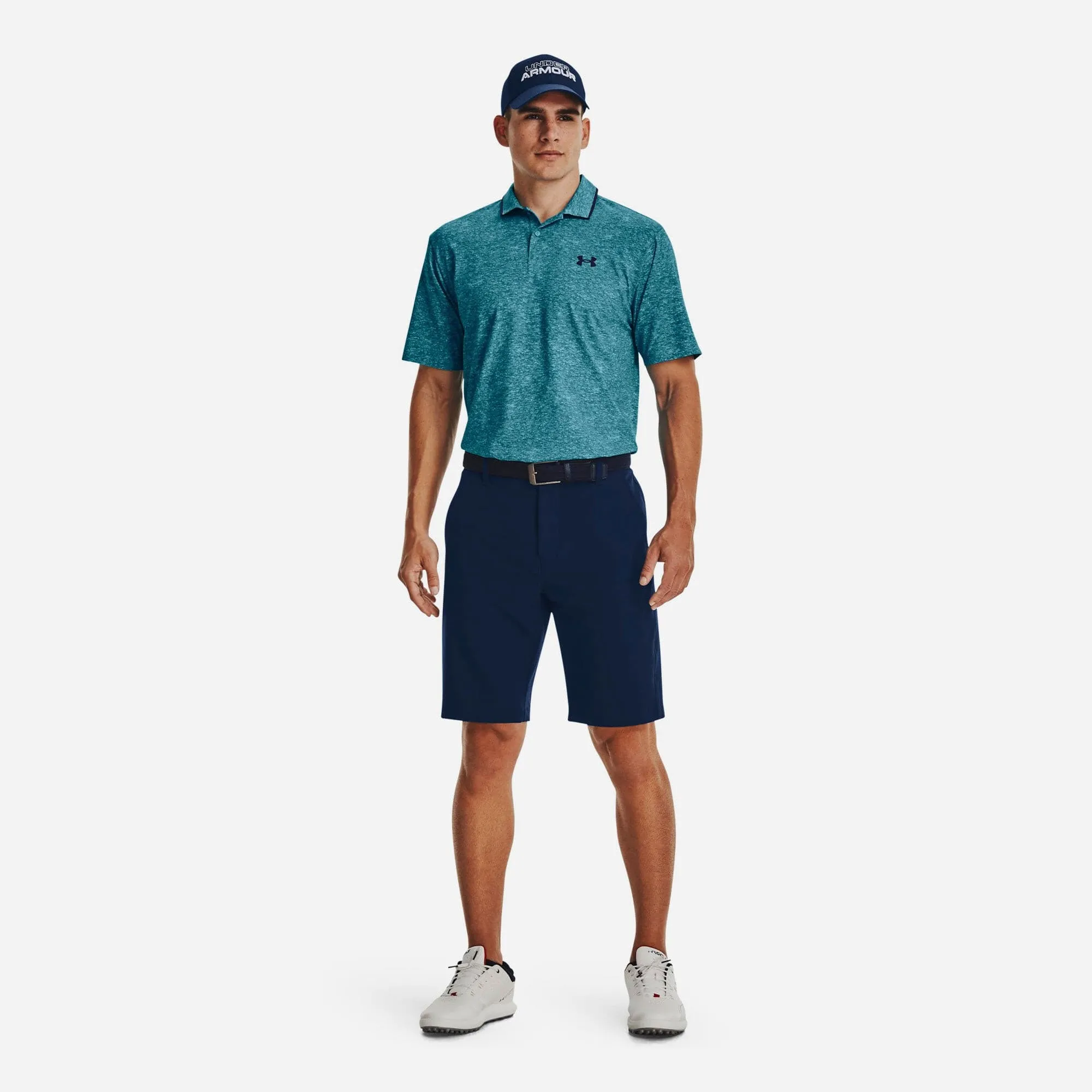 Under Armour Mens Iso-Chill Polo - GLACIER BLUE