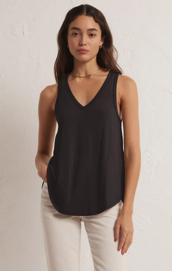 Vagabond Lace Trim Tank
