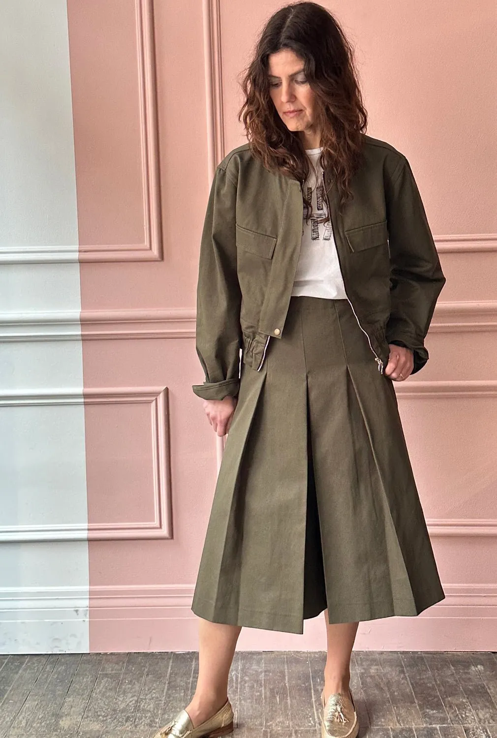 VERONIQUE LEROY - Utility Jacket in Wood