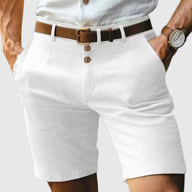 Victor Lévêque Riviera Linen Shorts