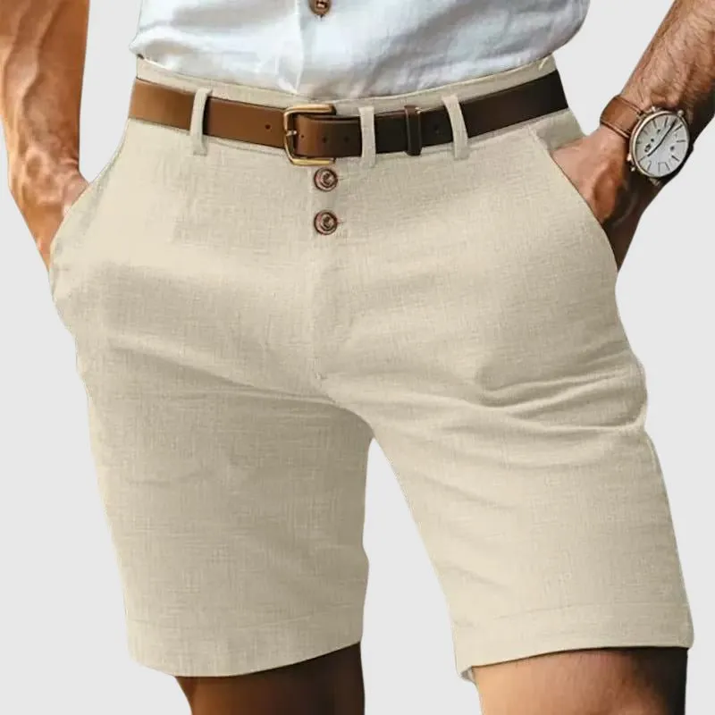 Victor Lévêque Riviera Linen Shorts