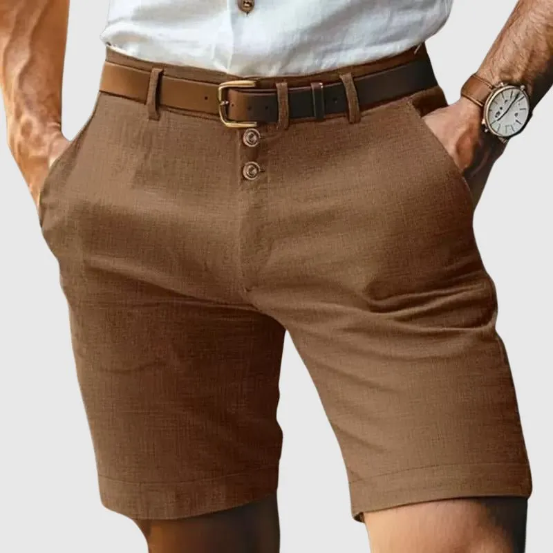 Victor Lévêque Riviera Linen Shorts