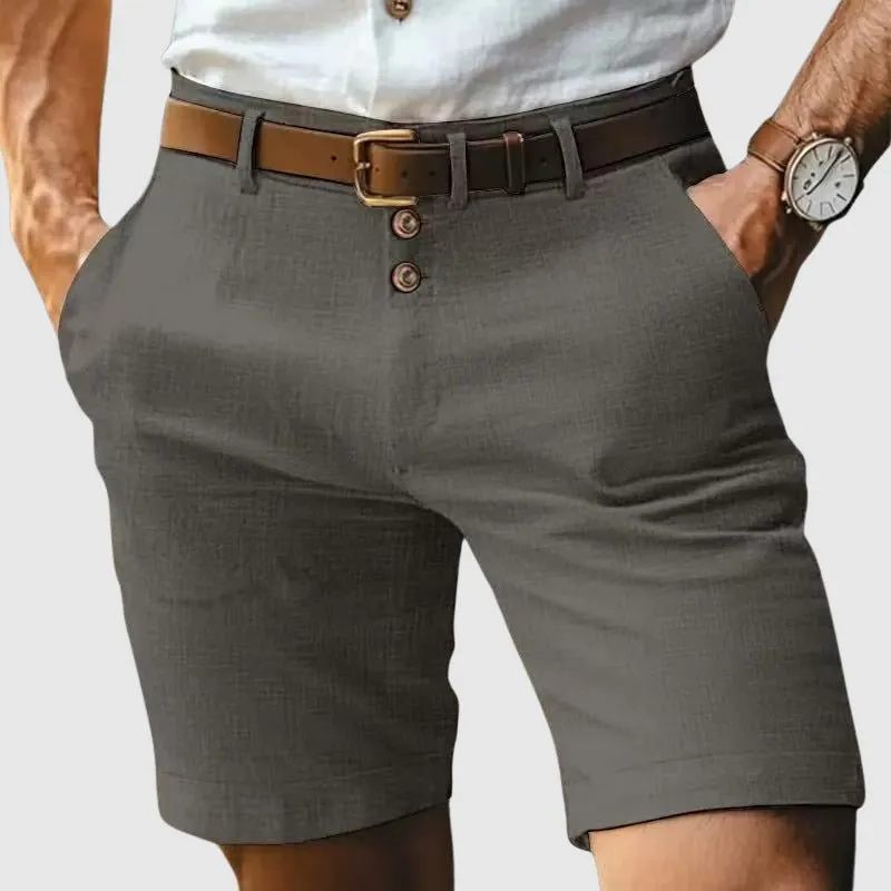 Victor Lévêque Riviera Linen Shorts