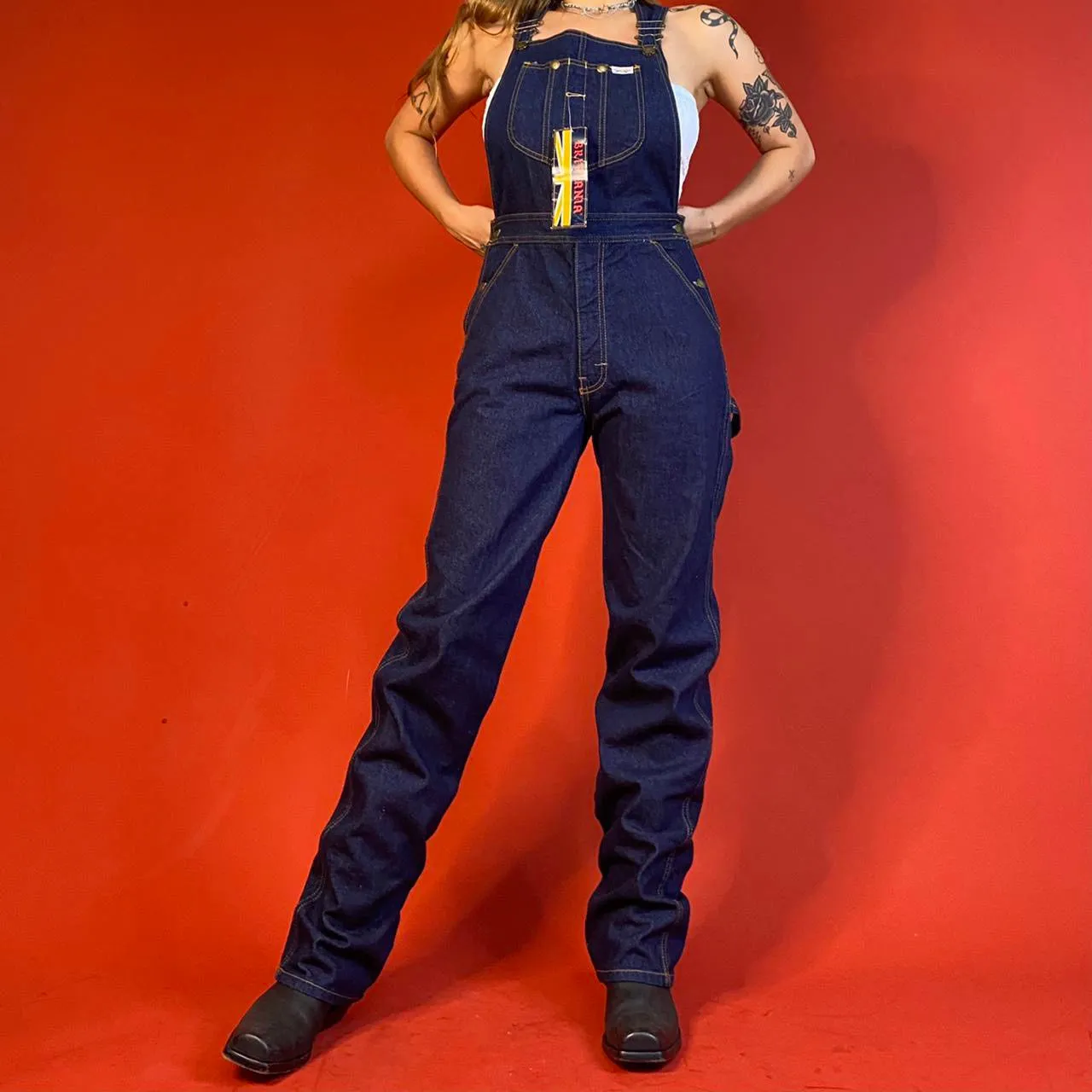 VINTAGE Deadstock 1970s Brittania Dungarees/ Overalls