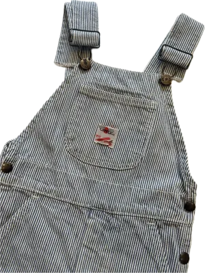 Vintage GWC striped overalls (4-5yrs)