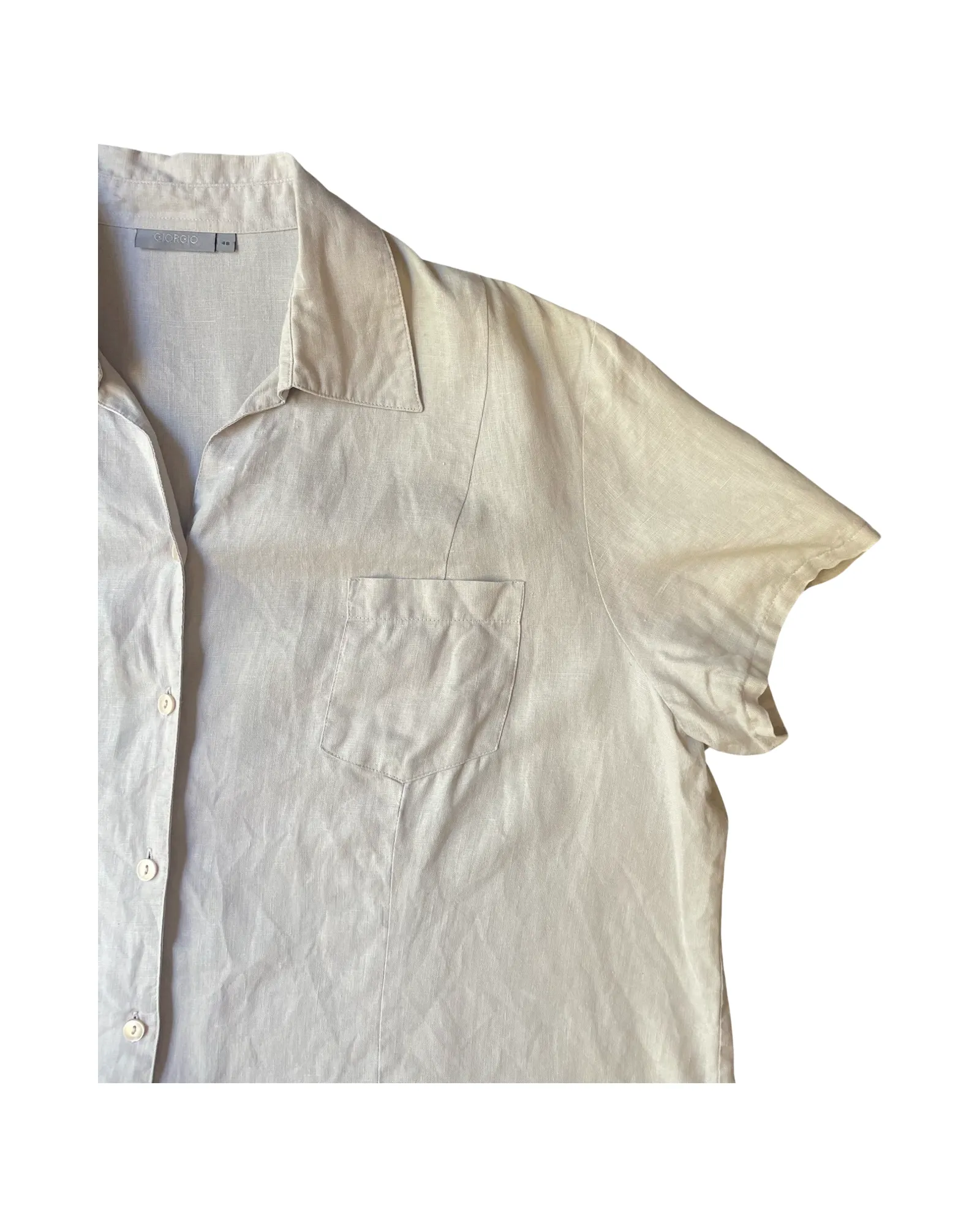 Vintage Linen Blouse