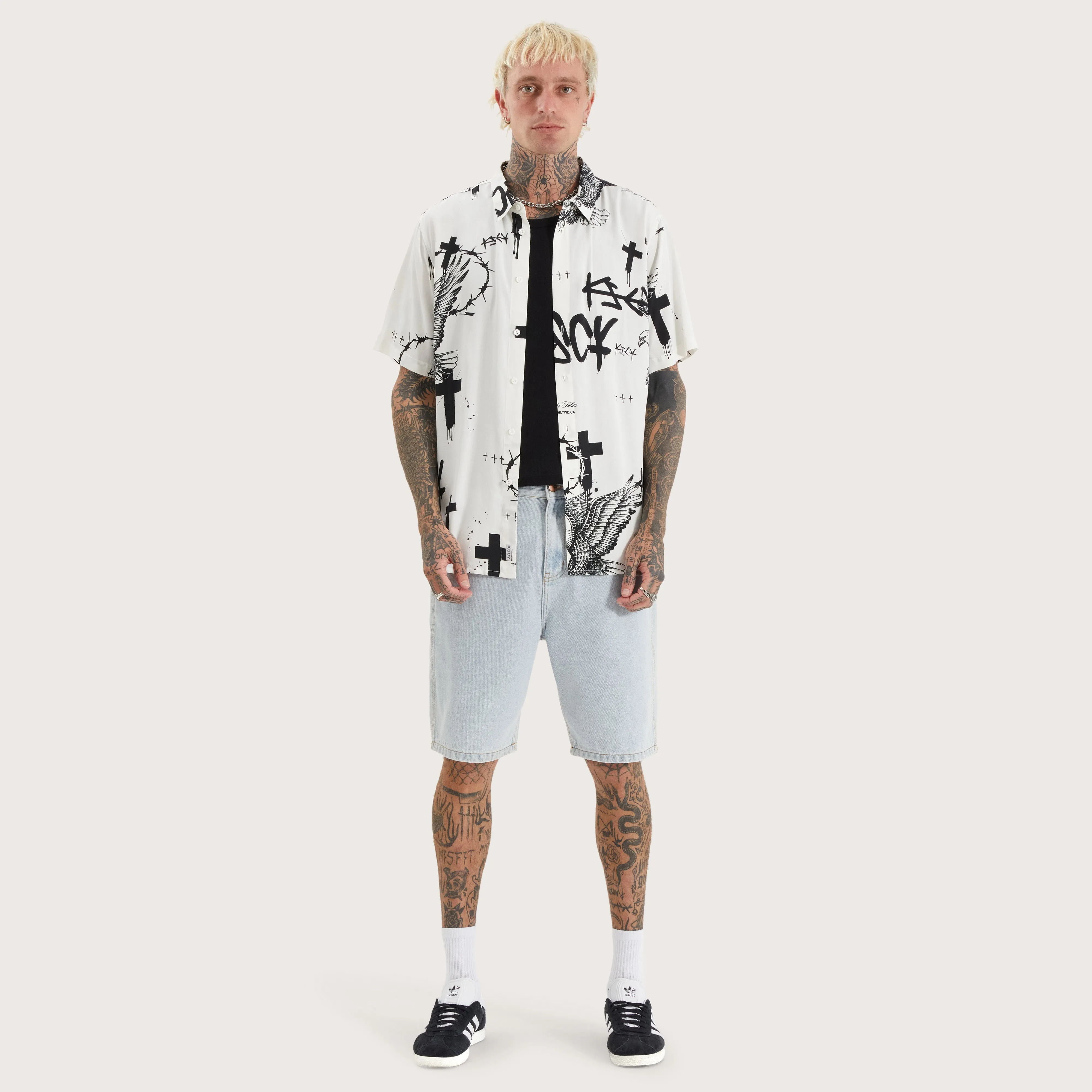 Virgil Relaxed Shirt Virgil Print