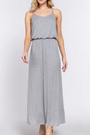 WAIST ELASTIC MIDI CAMI KNIT DRESS ZD13448C28 $10 Each
