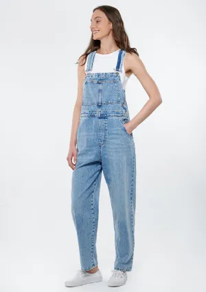 Willow Mid Blue Jean Overalls