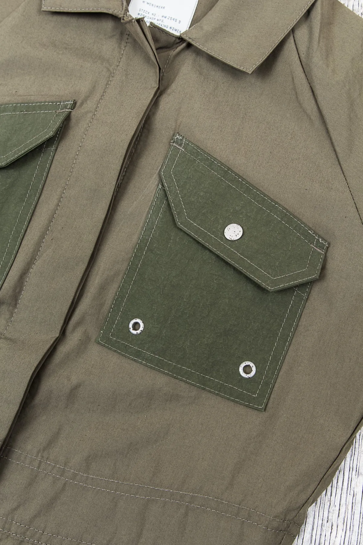 W'menswear Tropical Fieldwork Suit Green