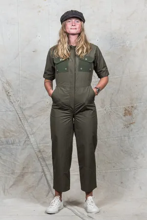 W'menswear Tropical Fieldwork Suit Green