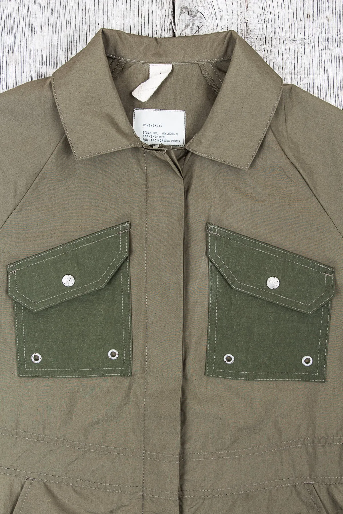 W'menswear Tropical Fieldwork Suit Green