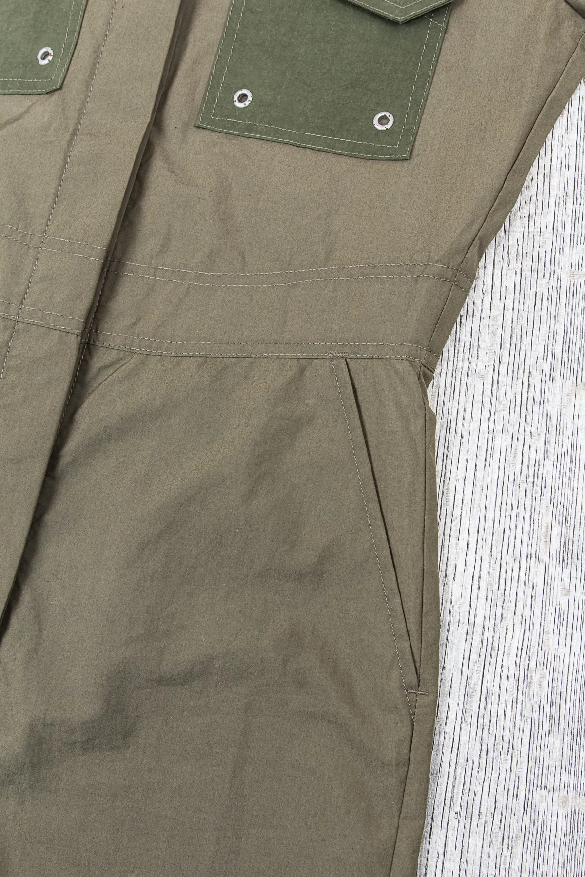 W'menswear Tropical Fieldwork Suit Green