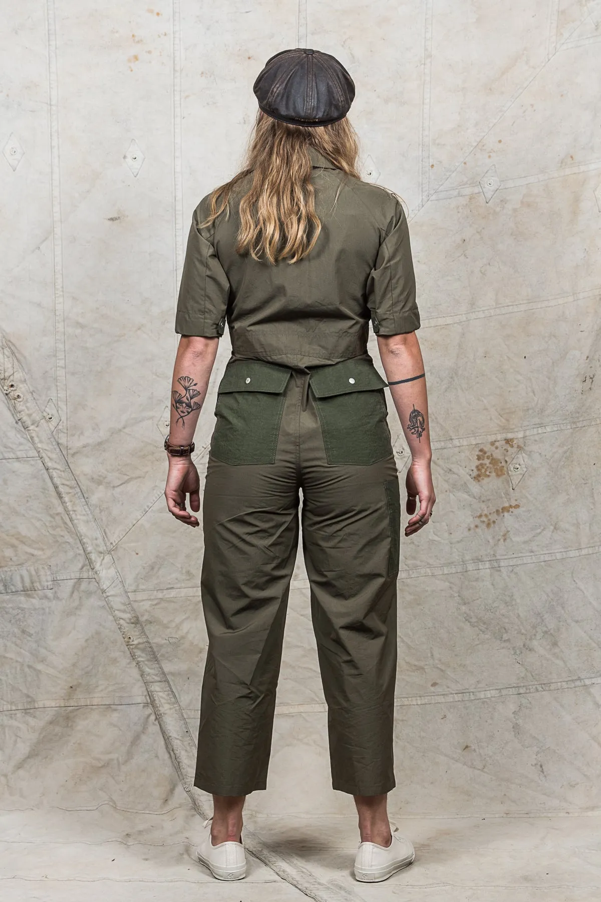 W'menswear Tropical Fieldwork Suit Green