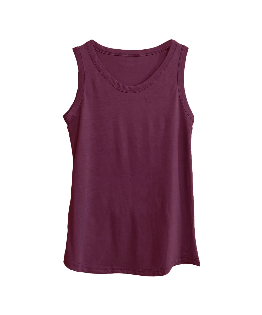 Women's Flowy Tank in Cotton/Modal