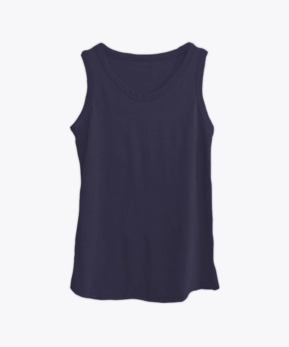 Women's Flowy Tank in Cotton/Modal